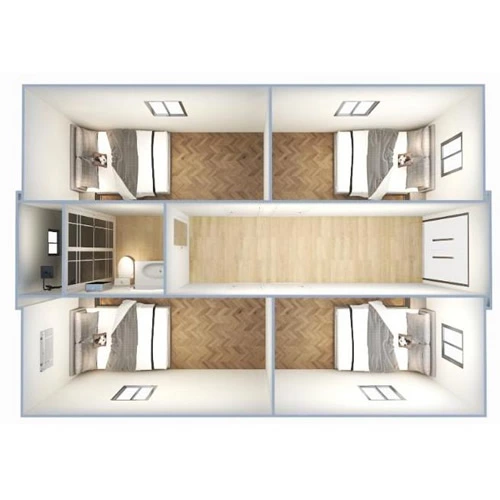 Three bedrooms One bathroom