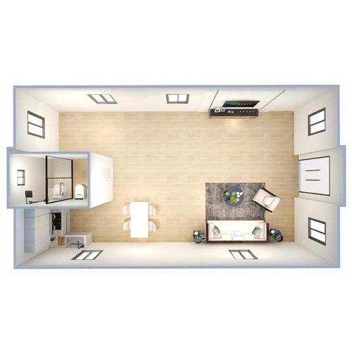 One bedroom
