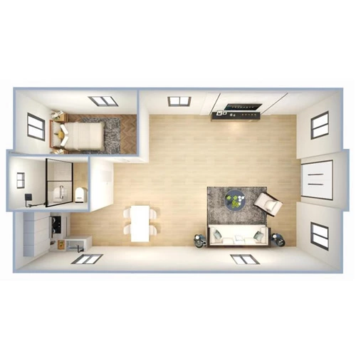 One bedroom One bathroom