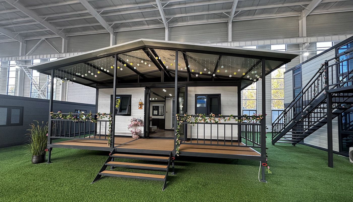 With A Roof And Terrace